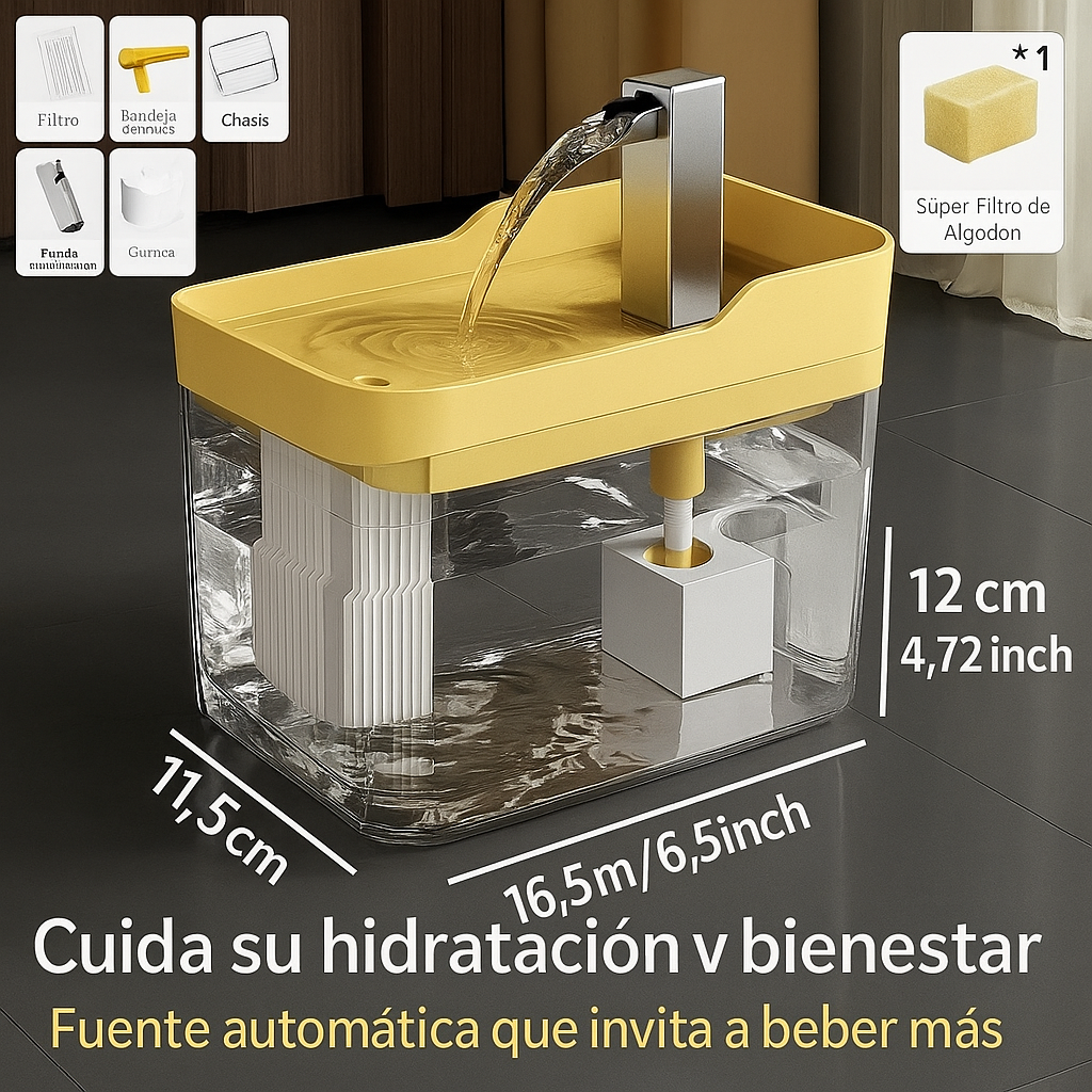 Fuente de Agua para Mascotas.